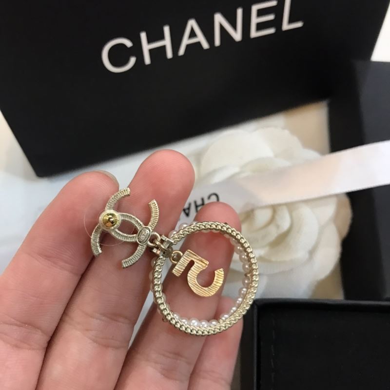 Ch*el earrings